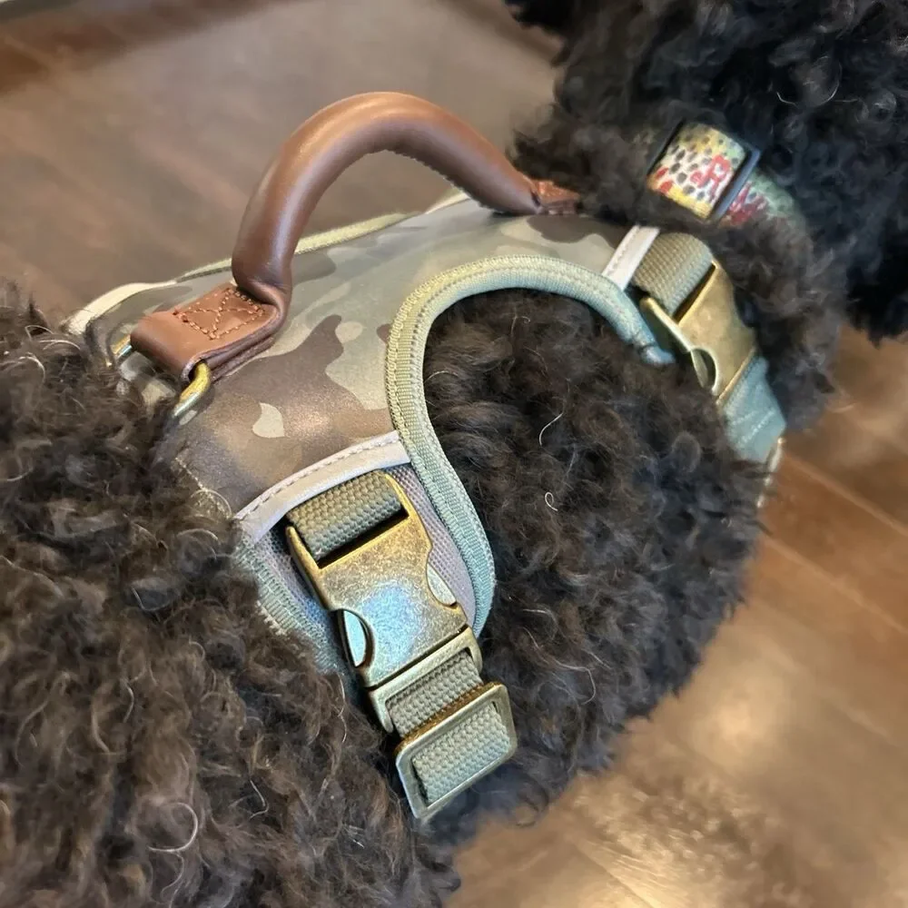 Reddy Camouflage Dog Harness Large XL Green Buckle Reddy